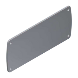 Teko (ALP-3.14) - aluminum front panel (106.2 x 46 mm)