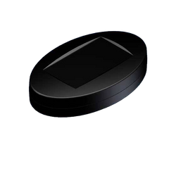 Teko - OVOTEK series (OK2.9) - oval enclosure in black (165,3 x 103,2 x 38,5 mm)