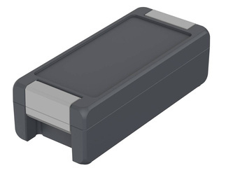 Bopla BA 180806 F SIL-7024 (00124124.SIL) - aluminum enclosure with a recess in the cover and silicone lid seal (199 x 86 x 60 mm)