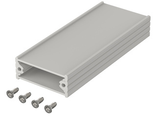 Bopla F 416-100 (97141100) - aluminium profile (41.6 x 16.4 x 100 mm)