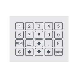 Teko - M53.5 Membrane keyboard (79.8 x 102.8 x 0.7 mm)