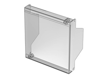 Bopla CNH 70 N (65007060) - hinged hood, narrow (9mm), crystal-clear