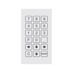 Teko - M56.5 Membrane keyboard (102 x 57 x 0.7 mm)