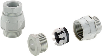 Bopla POZ 16 (12052209) - Pg cable glands POZ, polyamide, light grey, IP 65