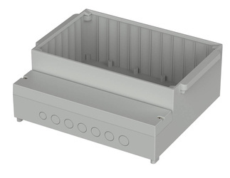 Bopla RCPM 310 (41311009) - RegloCard-Plus enclosure with clip-on covering frame (296 x 261 x 110.5 mm)