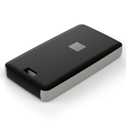 Teko - REMO-TEK series (13121.23) - enclosure for the remote controlers in black with light gray sides (71,5 x 39,3 x 11,5 mm)