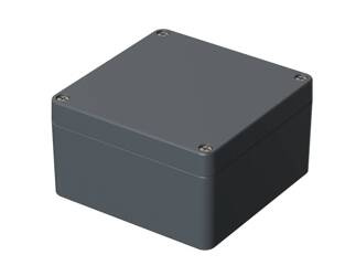 Bopla A 125 (01125000) - aluminium enclosure with neoprene seal (160 x 160 x 91 mm)