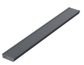 Bopla ASP 1230-1000 7024 (94132000) - enclosure profiles, closed  (121 x 32.8 x 1000 mm)