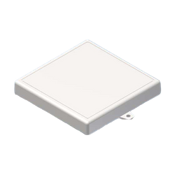 Teko - SMART series (SR75-E.7) - universal enclosure in white (111,1 x 111,1 x 18,2 mm)