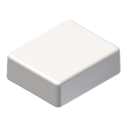 Teko - SMART series (SR22.7) - universal enclosure in white (76 x 63,5 x 26 mm)