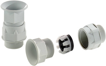 Bopla POZB 7 (12052609) - Pg cable glands with anti-kink protection POZB, polyamide, light grey, IP 65