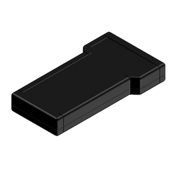 Teko - TBT series (TBT-2K.9) - black enclosure (210 x 116 x 31,5 mm)
