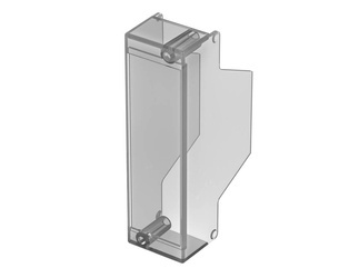 Bopla CNH 22 H (65002250) - hinged hood, wide (15 mm), crystal-clear