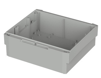 BOPLA BCD 310 UT-7035 (20310135) - high base for Bocard enclosure (320 x 283 x 105 mm)
