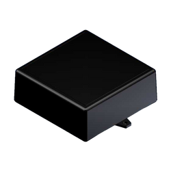 Teko - SMART series (SR170-E.9) - universal enclosure in black (111,1 x 111,1 x 43,4 mm)