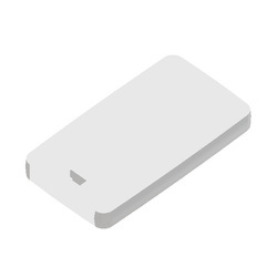 Teko - REMO-TEK series (13120.30) - enclosure for the remote controler in white with light grey sides (71,5 x 39,3 x 11,5 mm)