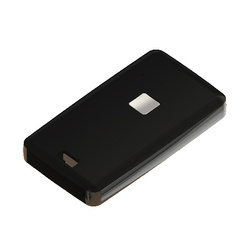 Teko - REMO-TEK series (13121.44) - enclosure for remote controler in black with chrome-plated metal sides (71,5 x 39,3 x 11,5 mm)