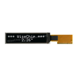 WiseChip 2.26” OLED Display - character display