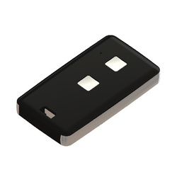 Teko - REMO-TEK series (13122.23) - enclosure for the remote control in black with light grey sides(71,5 x 39,3 x 11,5 mm)