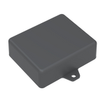 Teko - SMART K series (SR22K-E.9) - universal enclosure in black (76 x 63.2 x 25.55 mm)