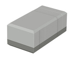 Bopla EG 1250 (32125002) -  Elegant enclosure with flat lid (125 x 67 x 50 mm)