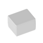 Teko - SMART series (SR25-DB.7) - universal enclosure in white (76 x 63,5 x 48 mm)