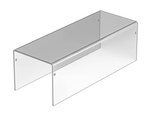 Bopla CRPM 73/63-220-E (67273501) - transparent module Combirail cover (73 x 63 x 190 mm)