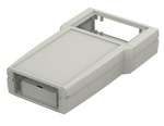 Bopla ART 865 DIS with BE 60 (34186592) - enclosure with membrene keypad area, display opening and battery compartment (236 x 125 x 41 mm)