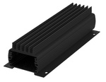 BOPLA ABPH 600-0200 KWL (84406200) - aluminium profile, horizontally-divided with wall brackets and radiator (57 x 32 x 200 mm)