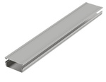 Bopla ASPH 1540-1000 9006 (94251000) - enclosure profiles, horizontally-divided (154 x 44 x 1000 mm)