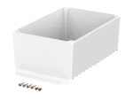 Bopla BOV 281913 UT KWL-9003 (48198683) - BoVersa aluminium base with heatsink (275 x 185 x 110 mm)