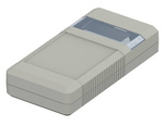 Bopla BOS 800-7038 (34800001) - hand-held enclosure with battery compartment (4 x 1,5V) and panoramic display screen (196 x 100 x 40 mm)