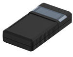 Bopla BOS 750-9005 (34750000) - hand-held enclosure with battery compartment (2 x 9V) and panoramic display screen (157 x 84 x 30 mm)