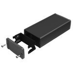 Teko - TEKAL 1 series (TEKAL-13B.29) - profile aluminum alloy enclosure (125 x 59,9 x 30,9 mm)