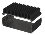 BOPLA ABPH 1600-0100 K (84516100) - aluminium profile, horizontally-divided with radiator (169 x 52 x 100 mm)