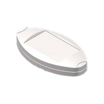 Teko - OVO-1 series (OVO-1.7) - enclosure for remote controler in white (124,2 x 66,3 x 23 mm)