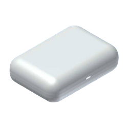 Teko - SOAP-1 series (10007.5) - universal enclosure in light gray (80 x 56 x 24,5 mm)