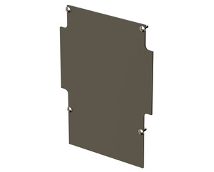 Bopla MR 1000 K (39703000) - mounting plate for rear lid with terminal compartment