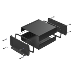 Teko - TEKAM series (TEKAM-31.9) -  open aluminum alloy enclosure (110 x 105.9 x 45.8 mm)
