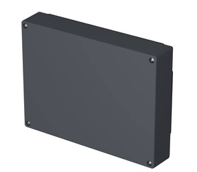 Bopla FD 2000 (19002800) - front lid with seal for CombiCard 1000-3000 (184 x 138 x 34 mm)