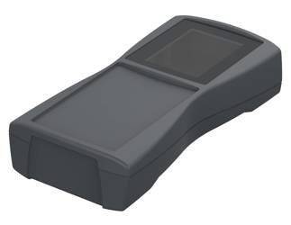 BOPLA BS 600 DIS-7024 (82600224) - ABS enclosure with display screen (159.4 x 77.9 x 33.5 mm)