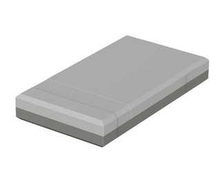Bopla EG 2030 (32203002) -  Elegant enclosure with flat lid (200 x 112 x 30 mm)