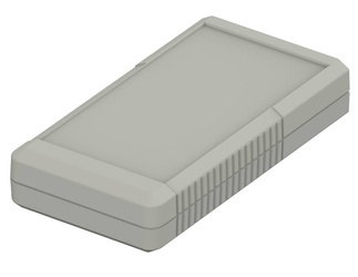 Bopla BOS 752-7038 (34752001) - hand-held enclosure with battery compartment (2 x 9V) and continuous membrane keypad area (157 x 84 x 30 mm)