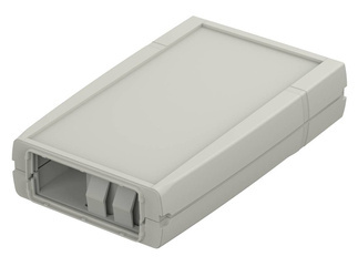 Bopla ART 555 F with BE 30 (34155581) - enclosure with membrene keypad area and battery compartment (165 x 92 x 30 mm)