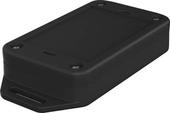 Bopla BL 704015 WL2 DO-9005 (16174365) - enclosure with wall brackets and lid fixing from the top (70.4 x 42.4 x 15.5 mm)