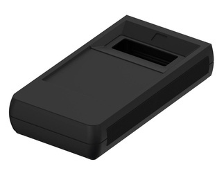 Bopla BOS 701-9005 (34701000) - hand-held enclosure with battery compartment (2 x 9V) and display opening 23 x 58 mm (150 x 80 x 30 mm)