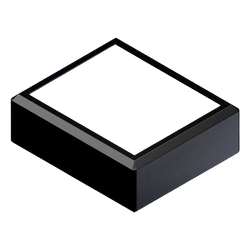Teko - ENCLOS series (2211-B.9) - universal enclosure in black (85 x 72,5 x 30,5 mm)
