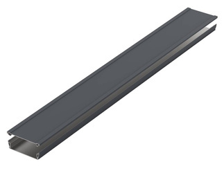 Bopla ASPH 1230-1000 7024 (94232000) - enclosure profiles, horizontally-divided (121 x 32.8 x 1000 mm)