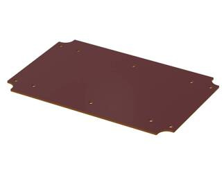 Bopla BOV M 2114 Alu (48806402) - mounting plate for BOV 2114... enclosures