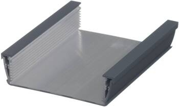 Bopla ASPU 1230-0100 7024 (94332100) - enclosure profiles, open on one side (121 x 32.8 x 100 mm)